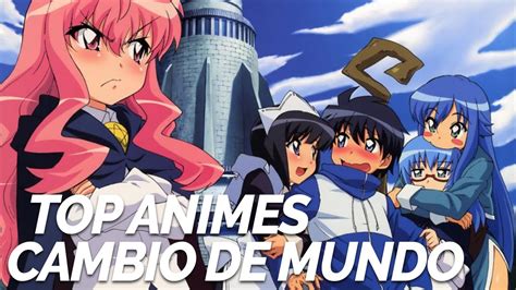 Top 10 Animes Donde El Protagonista Es Transportado A Otro Mundo Youtube