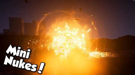 Small Nuke Destroys City Brick Rigs 6 Gameplay Crashes