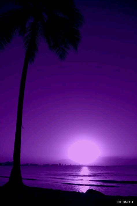 Purple Ocean Sunset All Things Purple Pinterest Ocean Sunset