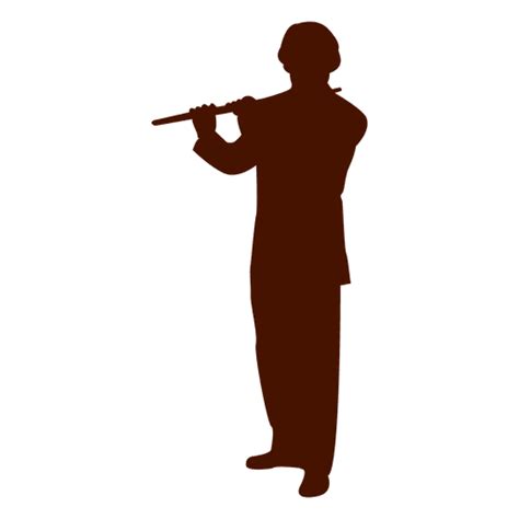 Musician Music Flute Art Silhouette Transparent Png And Svg Vector File