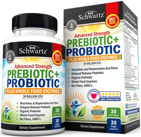 Buy Prebiotics And Probiotic With Whole Food Enzymes For Adults Women