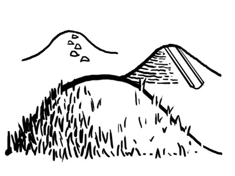 Mound Of Dirt Sheets Coloring Pages