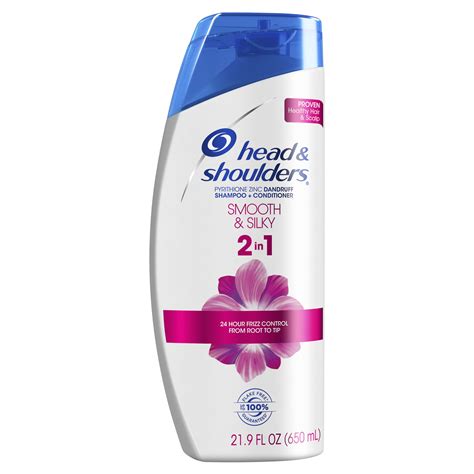 Head And Shoulders Smooth And Silky 2in1 Dandruff Shampoo And Conditioner 219 Fl Oz