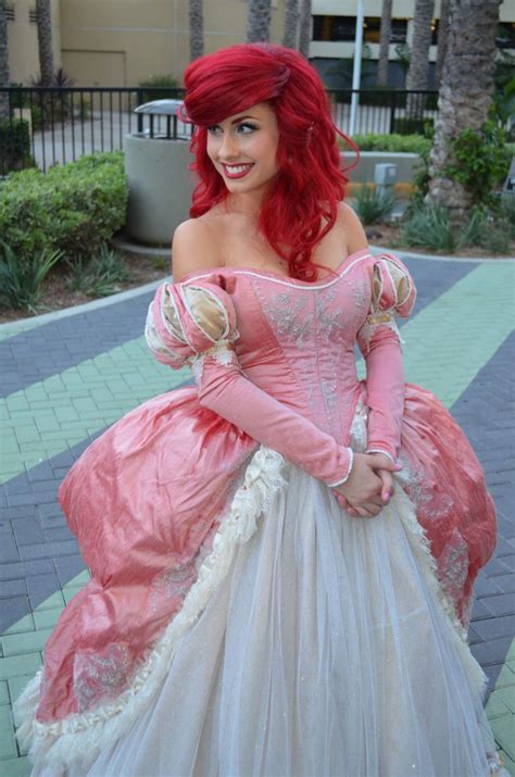 Pin By Helen Sheher On Costumery Ariel Cosplay Disney Princess