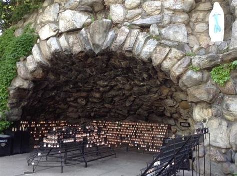 Our Lady Of Lourdes Grotto Picture Of University Of Notre Dame South