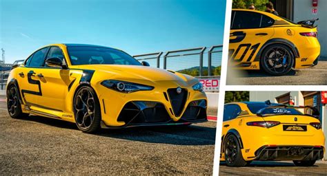 This Alfa Romeo Giulia Gtam Replica Bodykit Looks Quite Convincing