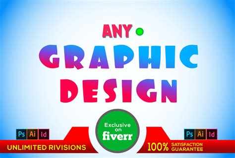 I Will Do Any Graphic Design Photoshop And Illustrator Related Work
