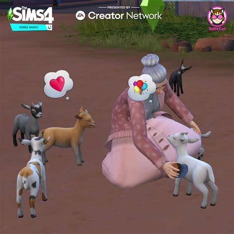 The Sims 4 Horse Ranch Mini Sheep And Mini Goats