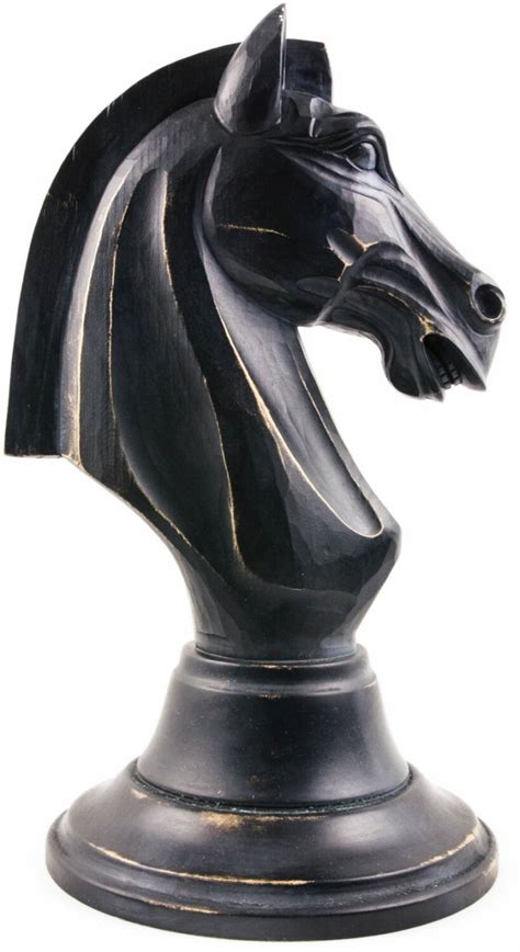 Chess Knight Horse 80cm Handcarved