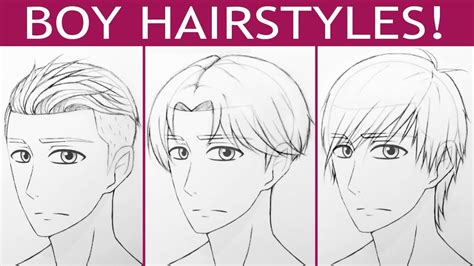 How To Draw Simple Anime Boy Hair