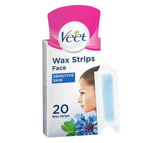 Buy Veet Face Wax Strips Sensitive 20 Online At Chemist Warehouse