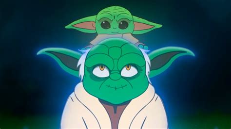 Yoda Meets Baby Yoda Loop Animation Youtube