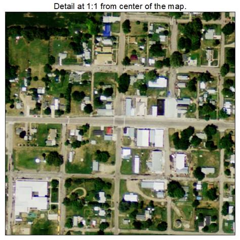 Aerial Photography Map Of Chambers Ne Nebraska