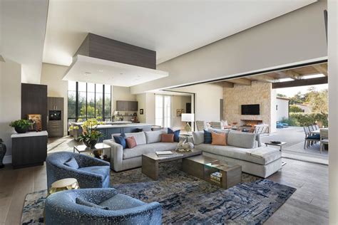 Contemporary Custom In Montecito Contemporary Living Room Los