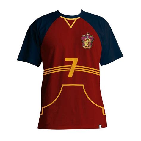 Abystyle T Shirt Harry Potter Tshirt Quidditch Jersey Xl