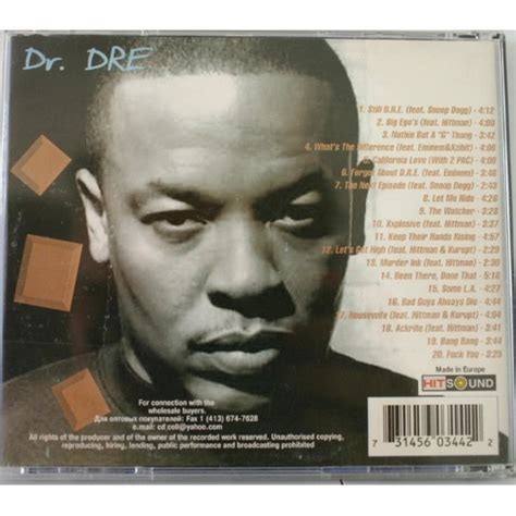 Best Of Gold 2000 By Dr Dre Cd With Vinyldreams Ref117247782