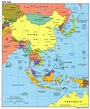 China Map Locations in Asia Area | China Map Cities, Tourist
