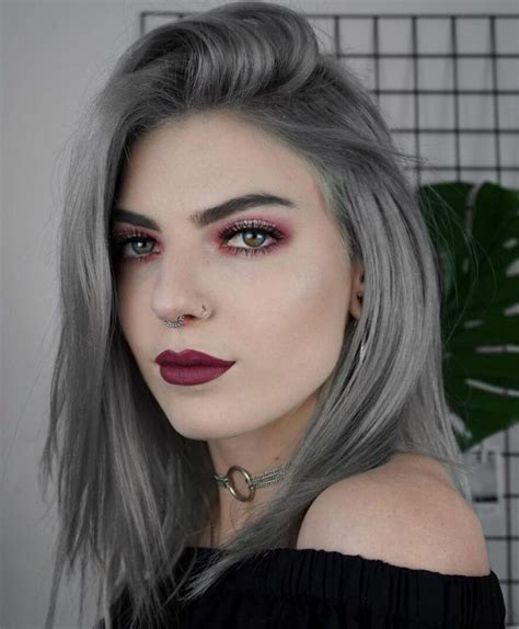 Grey Hair Color Ideas To Try Page Of Ninja Cosmico Hair