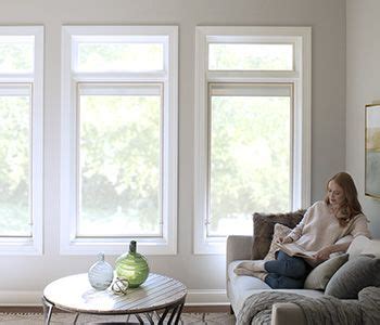 Pella Lifestyle Series windows with integrated blinds ...