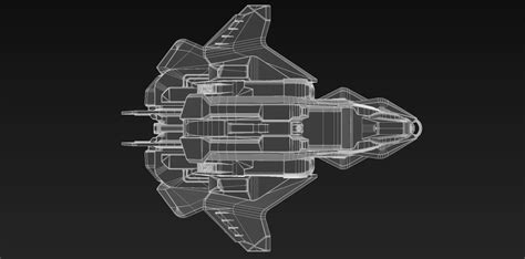 Lightspeed Animation With Spaceship Included 3d Model Animated Cgtrader
