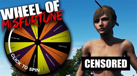 Hilarious Naked Wheel Of Misfortune In Playerunknown Battlegrounds
