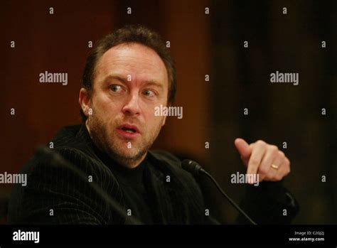Jimmy Wales Founder Of Wikipedia The Senate Homeland Security And