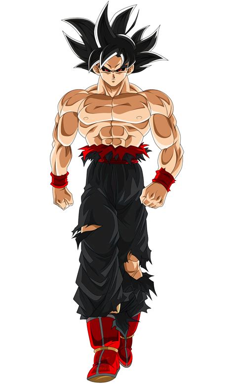 Goku Ssj2 Ultra Instinto Remake By Xchs On Deviantart