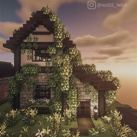 Cozy Cottage Build Minecraft Cottage Minecraft Minecraft Houses
