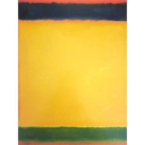 Mark Rothko Vintage Lithograph Print Abstract Expressionist Poster