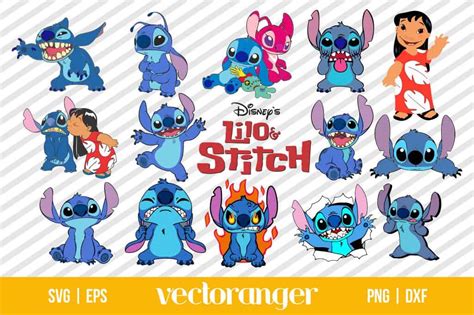 Lilo And Stitch Bundles Svg Disney Svg Lilo And Stitch Li Inspire The