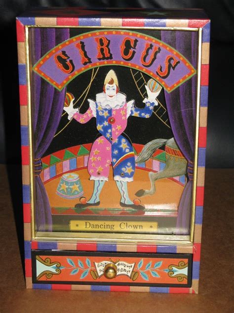 Free shipping on many items | browse your favorite brands | affordable prices. Vintage Kojimural Dancing Circus Clown Music Box | eBay | Music box vintage, Music box, Music