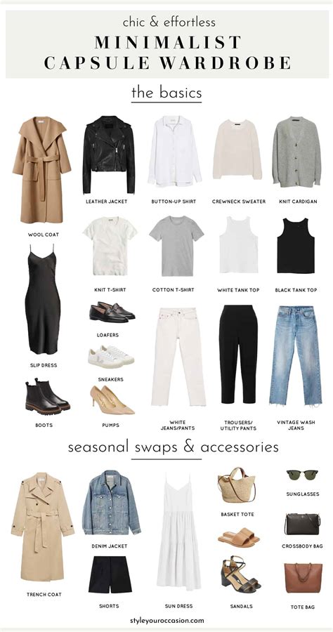 The French Minimalist Capsule Wardrobe Summer 2022 Collection