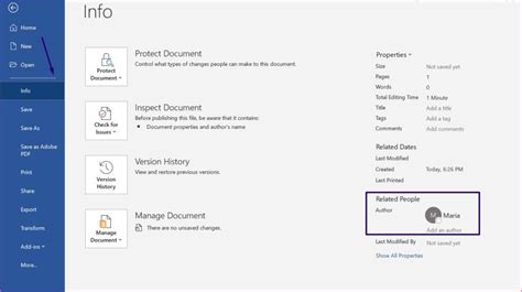 How To Edit The Author Name In Microsoft Word Guiding Tech