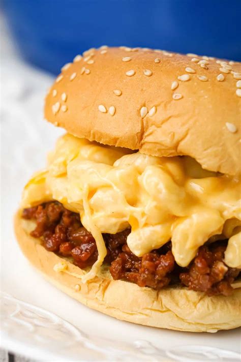 A burger is usually a hamburger, unless something in ae: Mac and Cheese Sloppy Joes are hearty ground beef ...