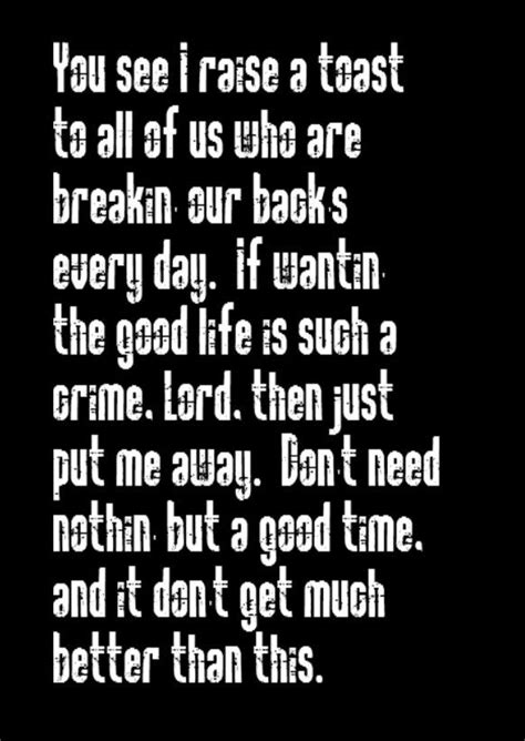 Poison - Nothin' But A Good Time - song lyrics, song quotes, music