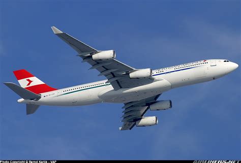 Airbus A340 211 Austrian Airlines Aviation Photo 0812838