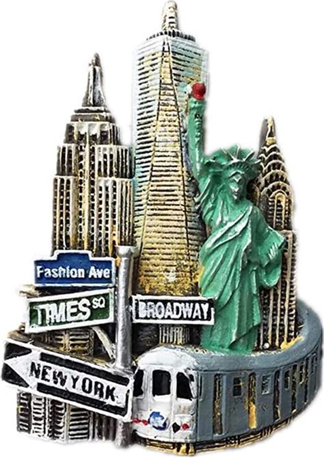 Magnets Collectibles New York Newyork 3 Souvenir Travel Photo Fridge