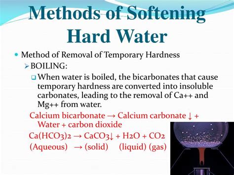 Knowing your water's hardness level helps you find the right water softener. 😱 Removal of temporary hardness of water. Permanently ...