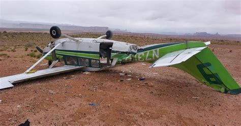 Small Plane Crashes In Arizona 1 Dead And 5 Hurt