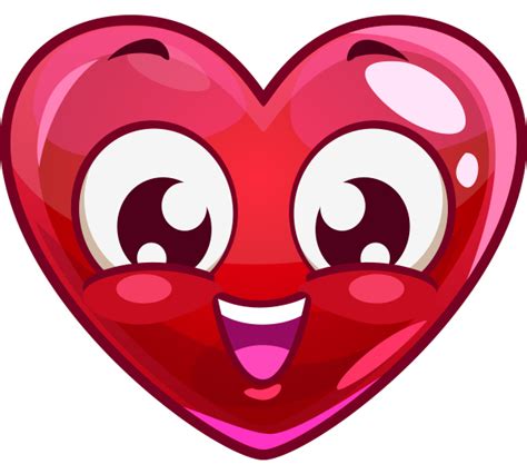 Smiling Heart Face Symbols And Emoticons