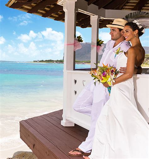 St Lucia All Inclusive Destination Wedding Packages Coconut Bay Beach Resort