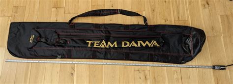 Team Daiwa Rod Bag Holdall Black Red Ebay
