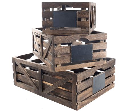Buy Premium Home Wooden Crates Home Décor Wood Crates For Display Wooden Boxes For Crafts