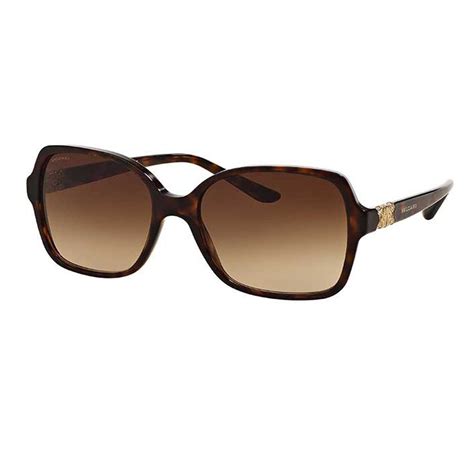 0bv8164b 504 13 56 Dark Brown Havana Ladies Sunglasses
