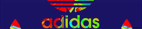 Psychedelic Adidas Logo Pattern 4k Wallpaper Download