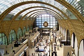 Das Musée d’Orsay im ehemaligen Gare d’Orsay an der Seine in Paris ...