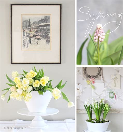 Invite A Touch Of Spring Into Your Home White Gunpowder