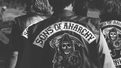 Sons Of Anarchy Jacket Sons Of Anarchy Monochrome 1080p Wallpaper