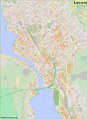 Detailed Map of Lecco