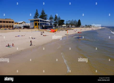 Henley Beach A Coastal Suburb Of Adelaide South Australia Stock Photo